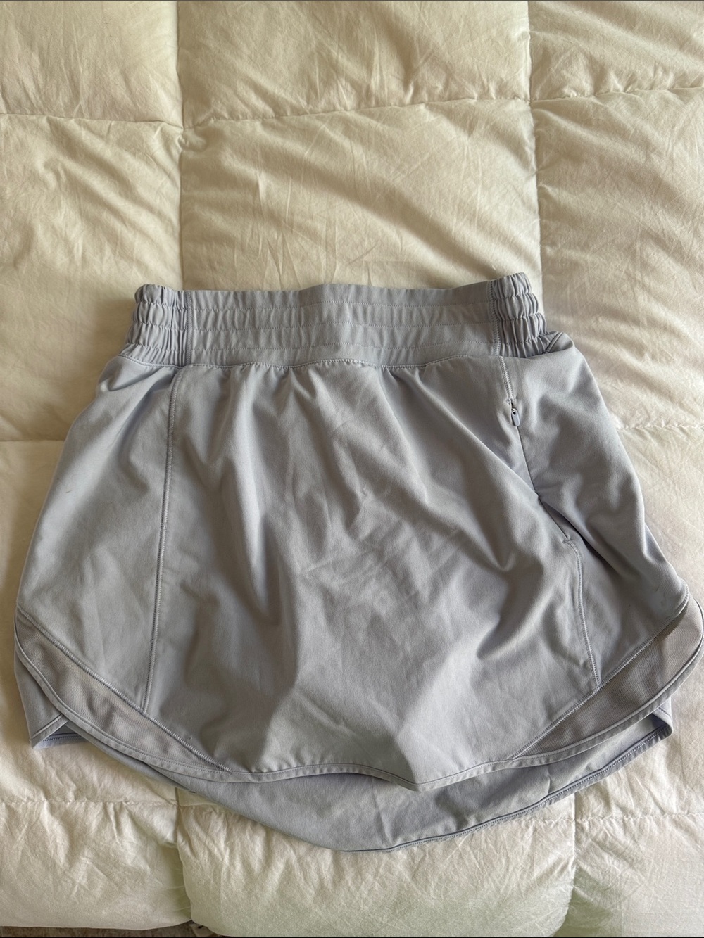 lululemon athletica Light Gray Women's Athletic Shorts